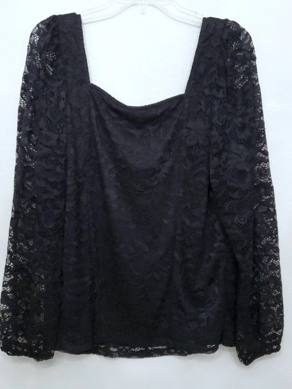 Torrid Fairycore Feminine Witchy Lace Floral Long Sleeve Top Size Large 12 NWT - Picture 7 of 15